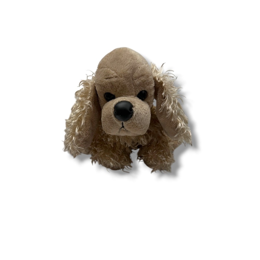 Ganz Webkinz Cocker Spaniel HM202 Plush Dog Tan Blonde Retired No Code‎ Animal